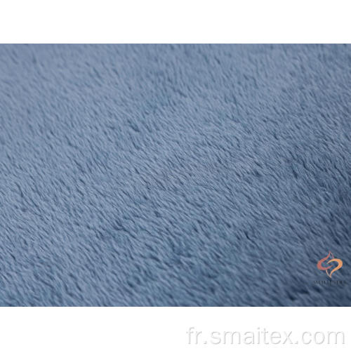 Velours poly collé avec tissu de velours arctique